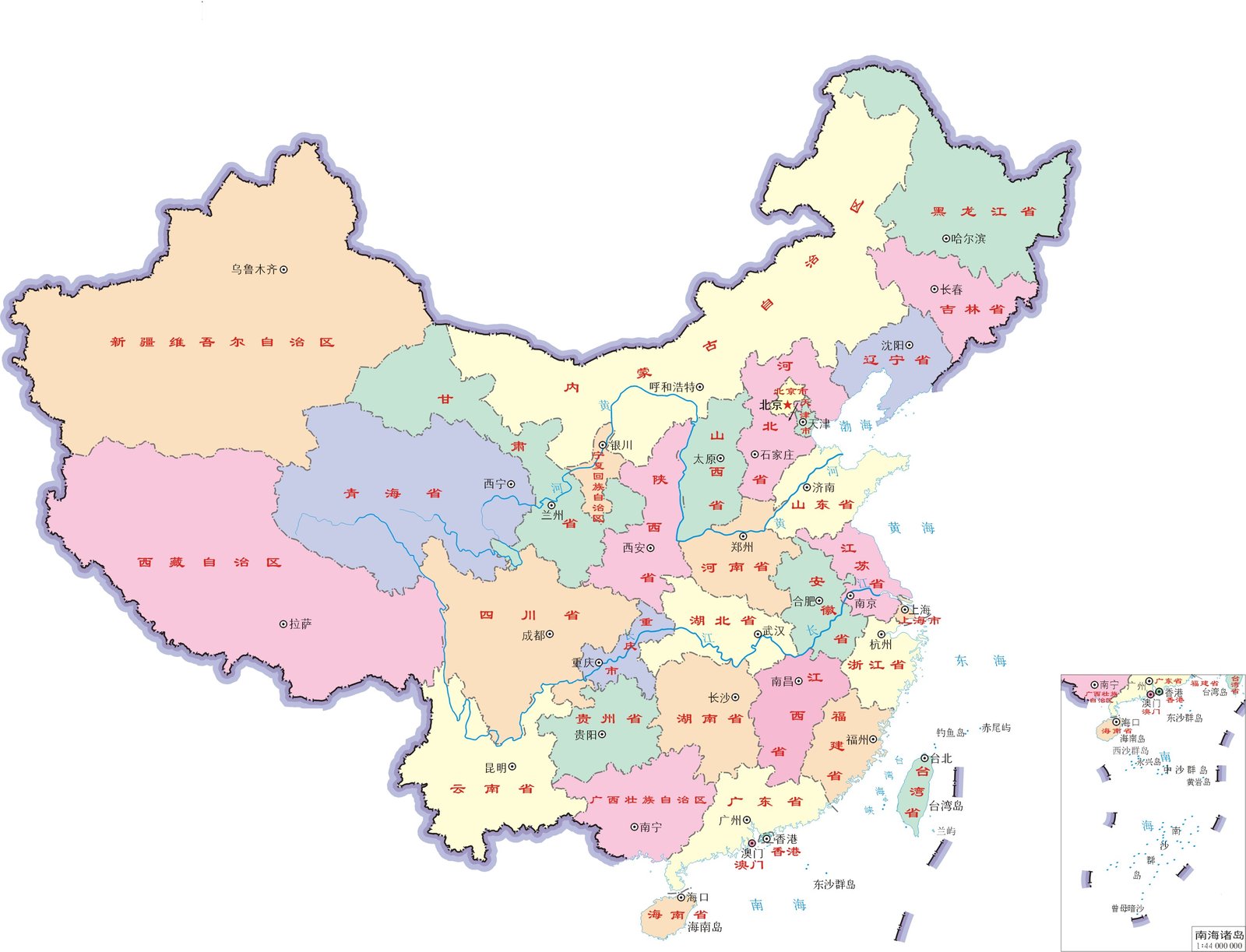 中国地图 · 全国项目分布